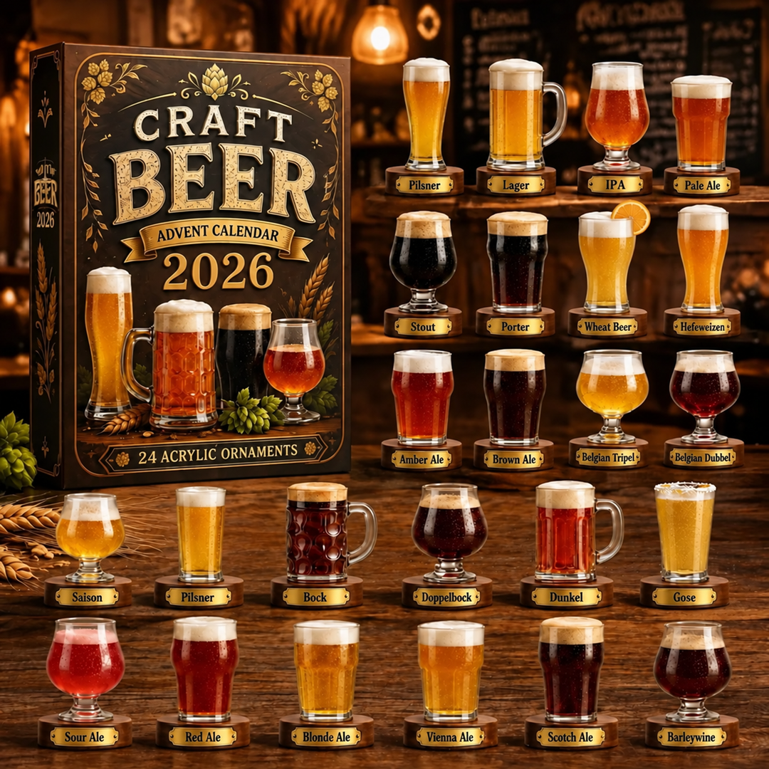 Beer Mug Ornament Advent Calendar 24 Days | Christmas