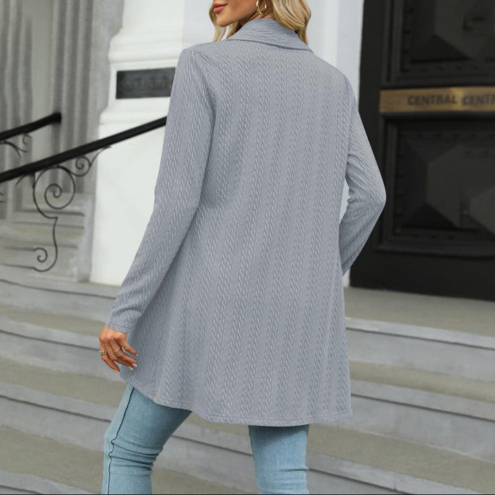 Women's Open Front Cable Knit Cardigan | Casual
