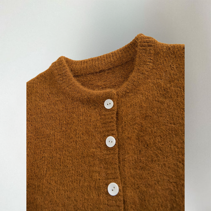Women's Casual Knitted Winter Cardigan | Button