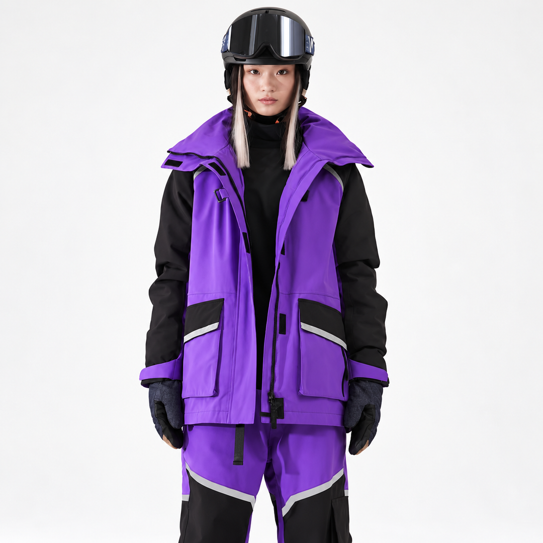 Unisex Winter Ski Jacket with Hood | Snowboard