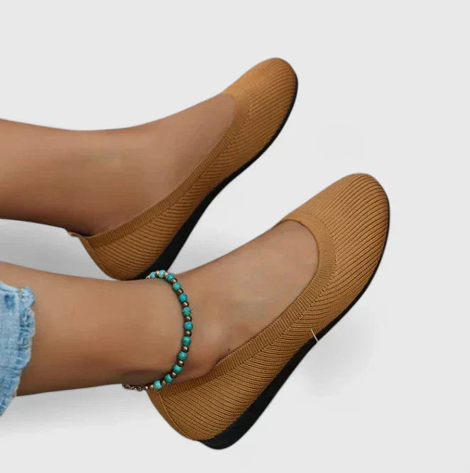 Women's Casual Slip On Flats | Round Toe