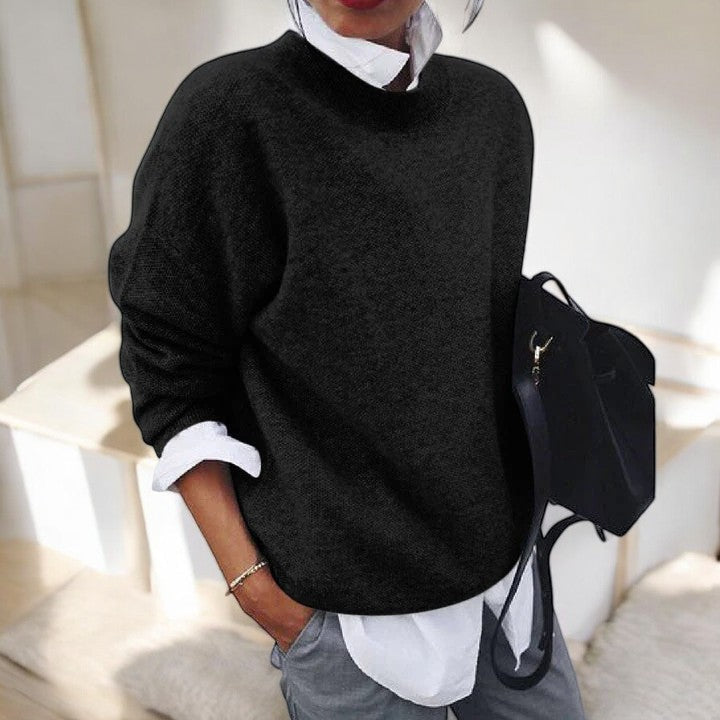 Women's Relaxed-Fit Knit Sweater | Casual
