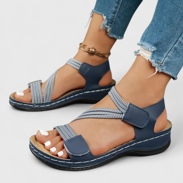 Women's Casual Adjustable Straps Comfort Sandals | Ankle Strap