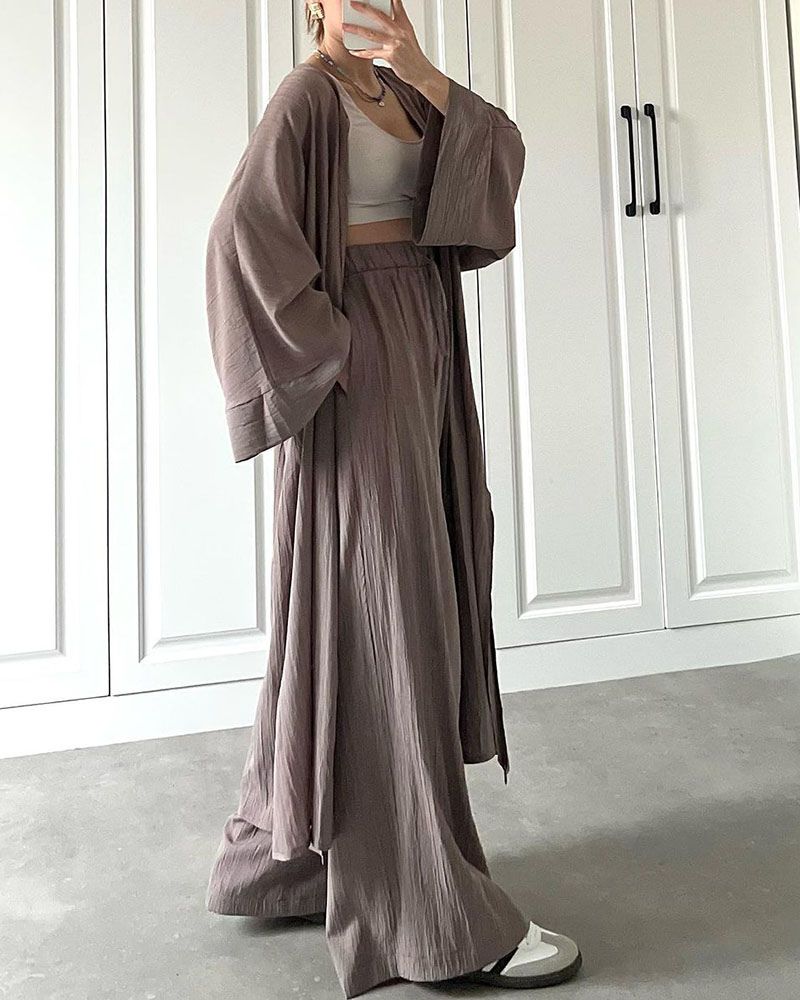 Women’s Relaxed Two-Piece Outfit Set | Longline