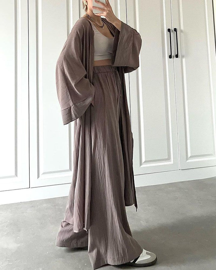 Women’s Relaxed Two-Piece Outfit Set | Longline