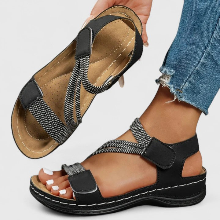 Women's Casual Adjustable Straps Comfort Sandals | Ankle Strap