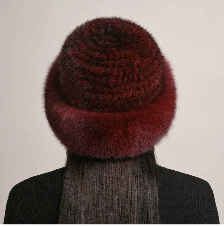 Women's Winter Russian Style Fur Hat | Warm