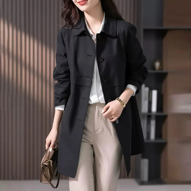 Women's Winter Trench Coat | Long