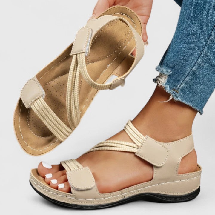 Women's Casual Adjustable Straps Comfort Sandals | Ankle Strap