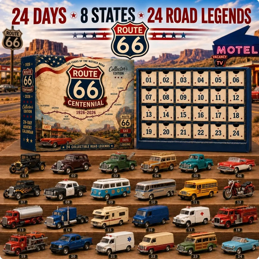 Christmas Sports Cars And Bikes Advent Calendar | 24 Days
