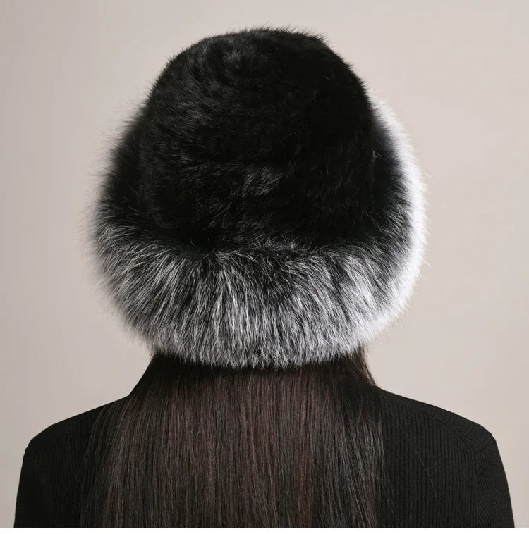 Women's Winter Russian Style Fur Hat | Warm