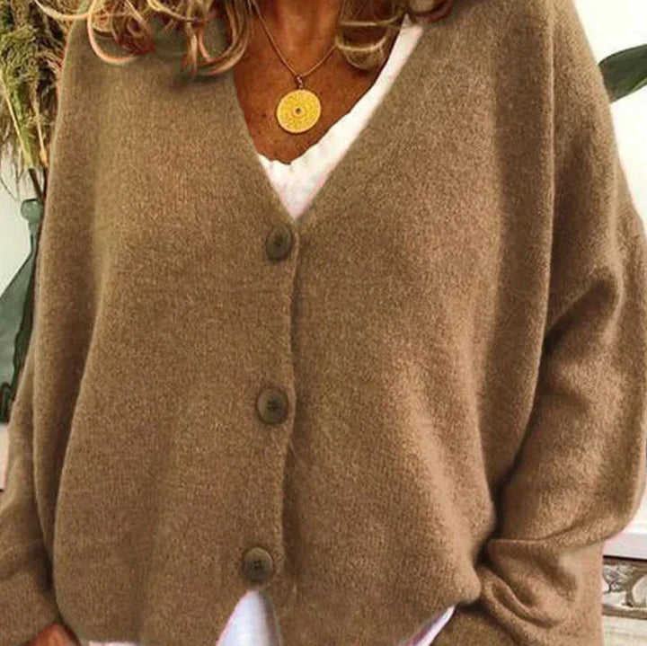 Women's Casual Warm Cardigan | V-neck