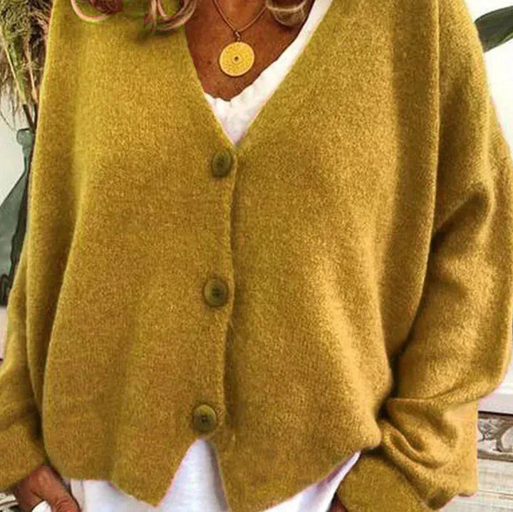 Women's Casual Warm Cardigan | V-neck