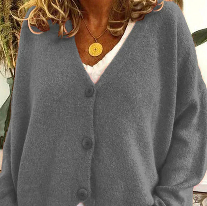Women's Casual Warm Cardigan | V-neck