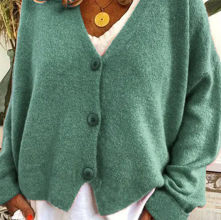 Women's Casual Warm Cardigan | V-neck