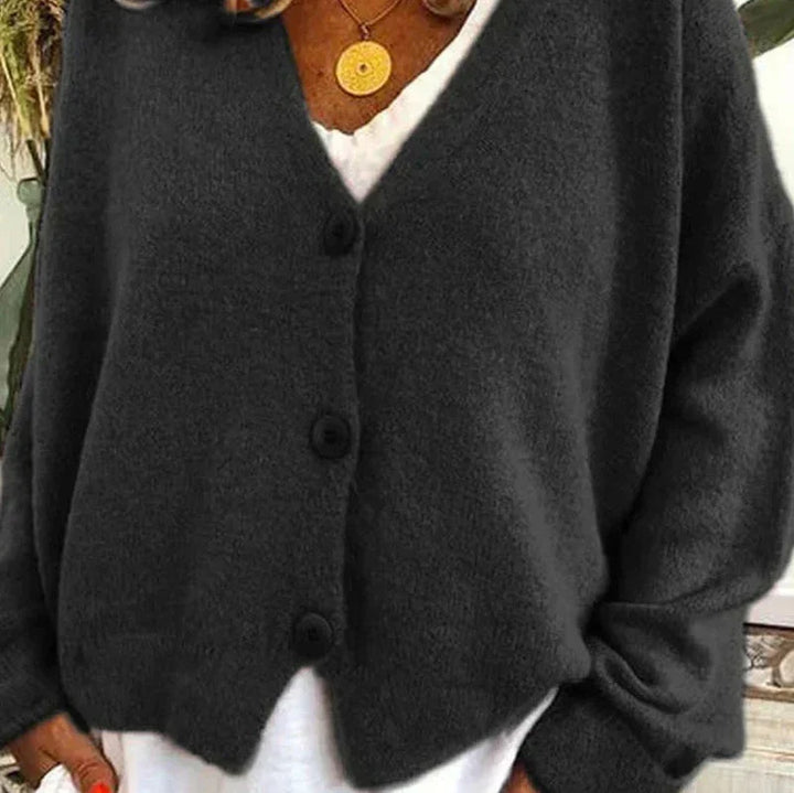 Women's Casual Warm Cardigan | V-neck