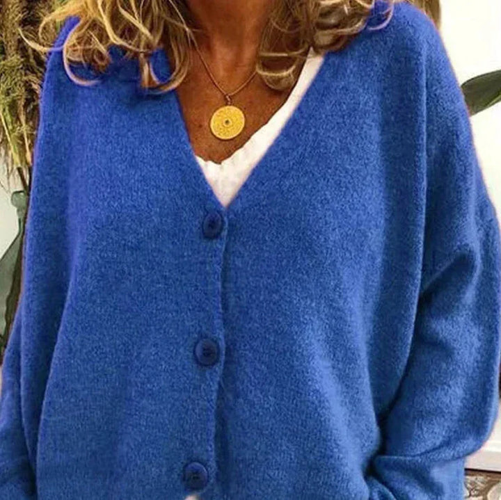 Women's Casual Warm Cardigan | V-neck