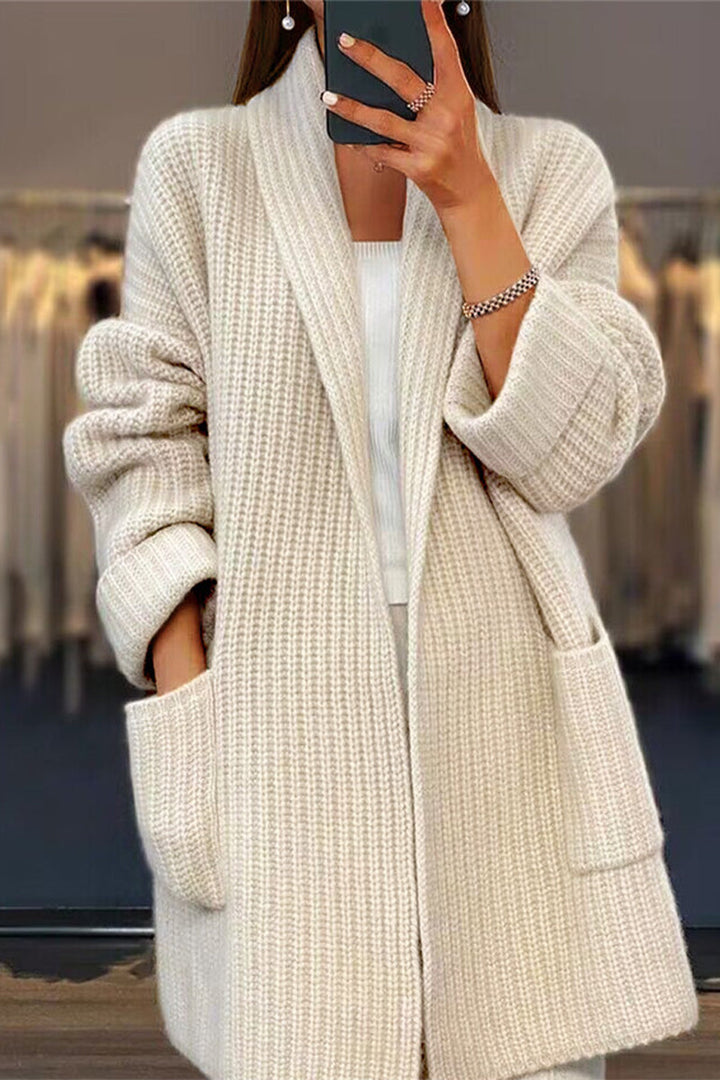 Women's Oversized Knit Cardigan | Long
