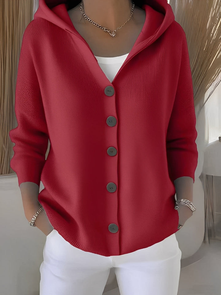 Women's Winter Knitted Cardigan | Button Front
