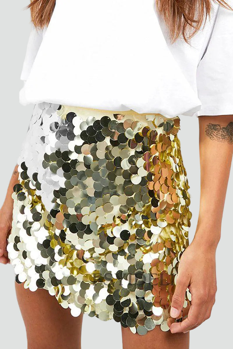 Women's Sequin Party Skirt | Mini