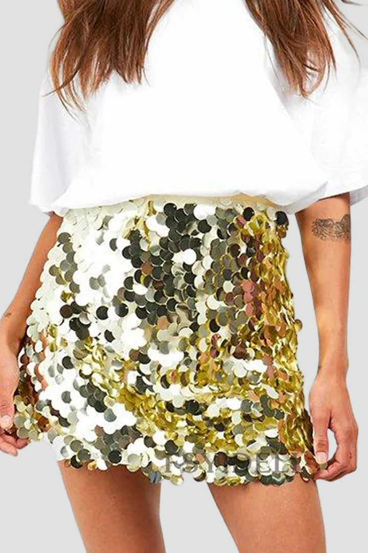 Women's Sequin Party Skirt | Mini