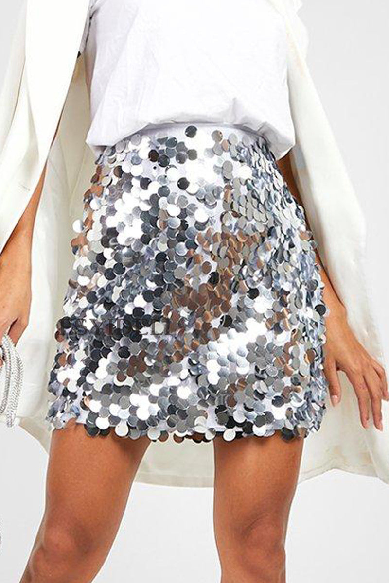 Women's Sequin Party Skirt | Mini