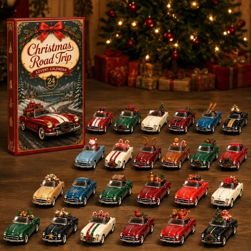 Christmas Sports Cars And Bikes Advent Calendar | 24 Days