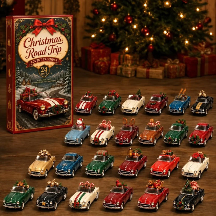 Christmas Sports Cars And Bikes Advent Calendar | 24 Days