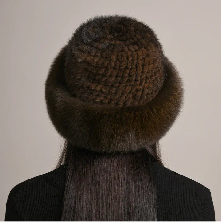 Women's Winter Russian Style Fur Hat | Warm