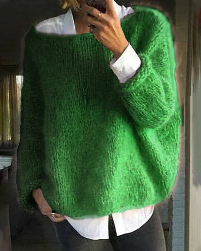 Women's Oversized Chunky Knit Jumper | Winter