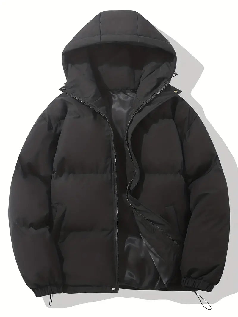 Women's Winter Zip Up Puffer Jacket | Hooded