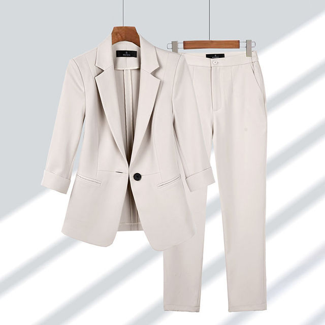 Women's Tailored Blazer and Trouser Suit Set | Two-Piece