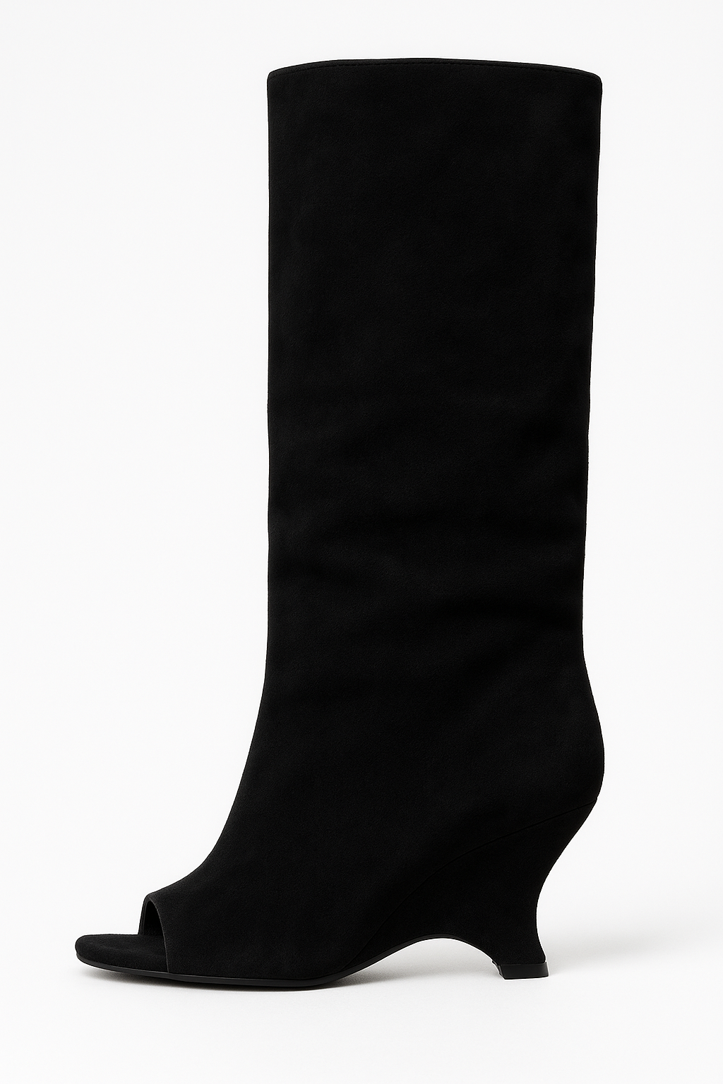 Women's Knee High Heel Boots | Slip On