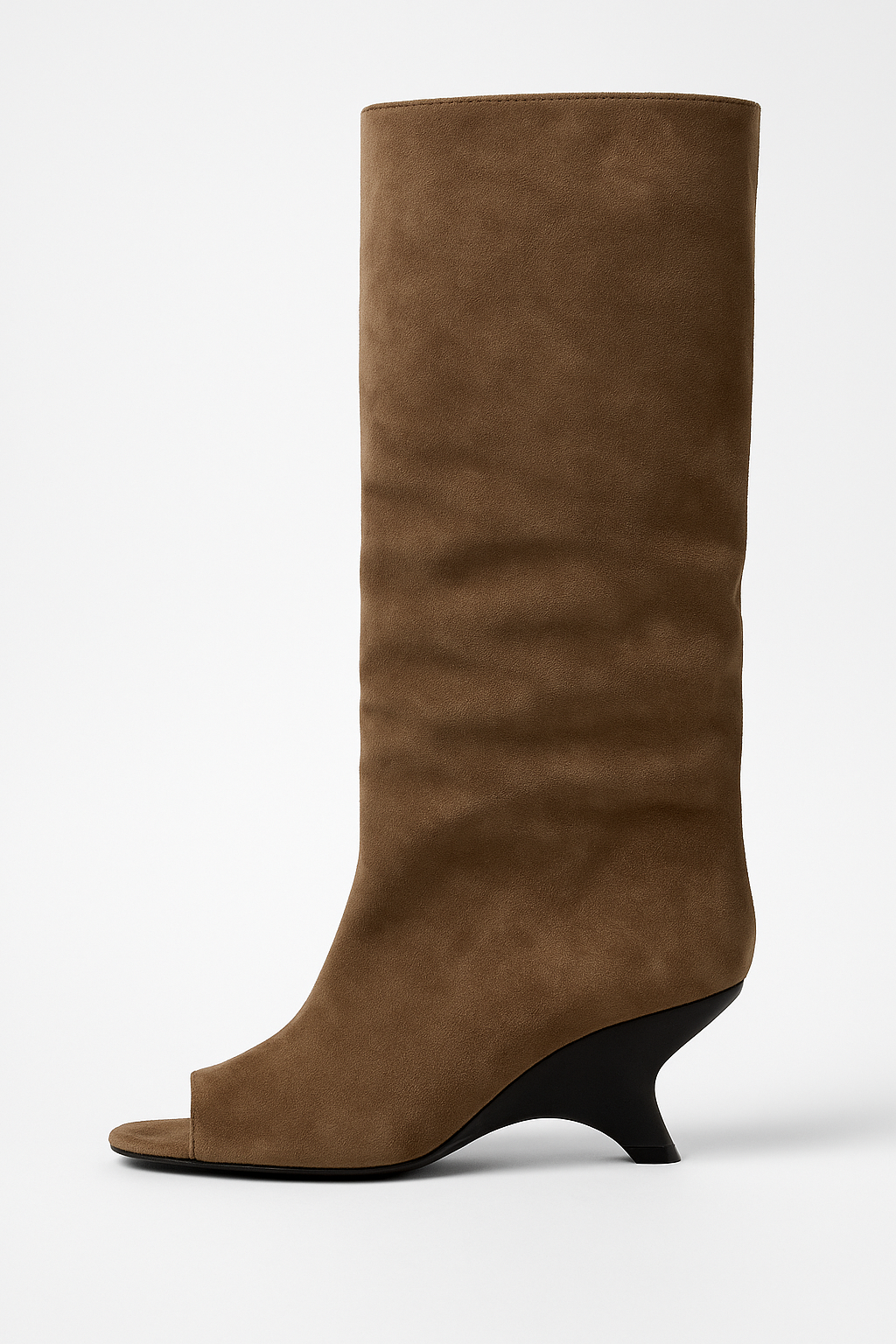 Women's Knee High Heel Boots | Slip On