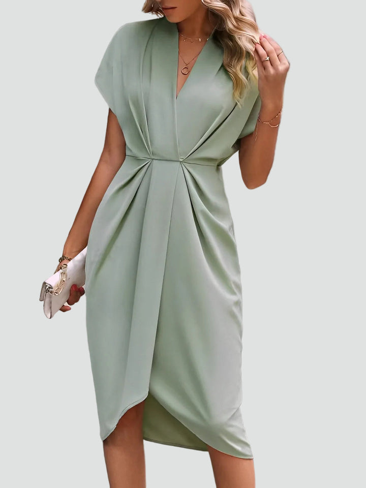 Women's Wrap Cocktail Dress | Midi