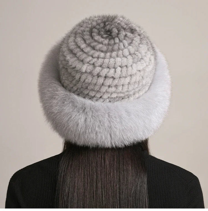 Women's Winter Russian Style Fur Hat | Warm