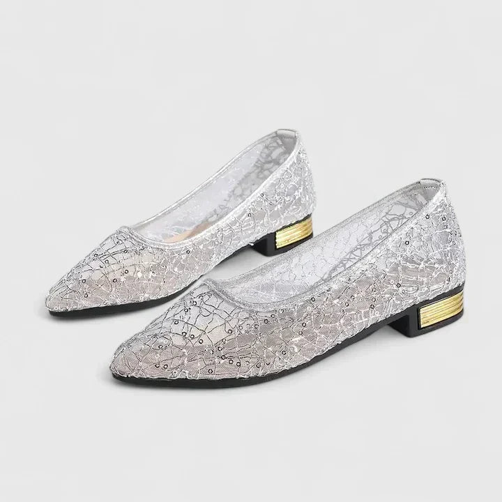 Women's Elegant Point Toe Slip On Shoes | Low Heel