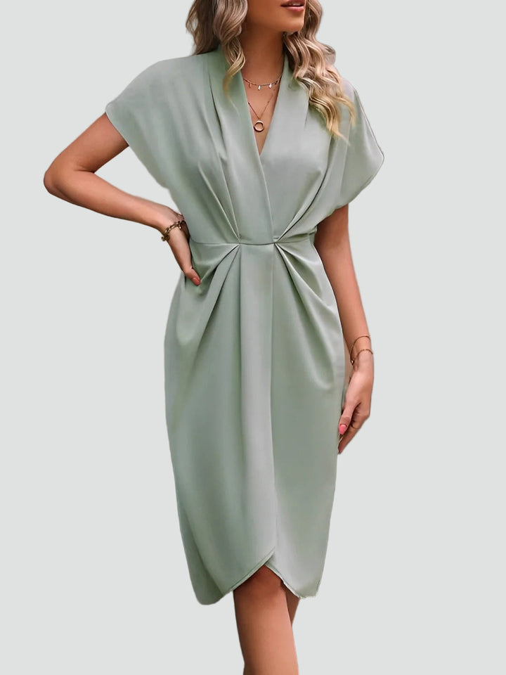 Women's Wrap Cocktail Dress | Midi