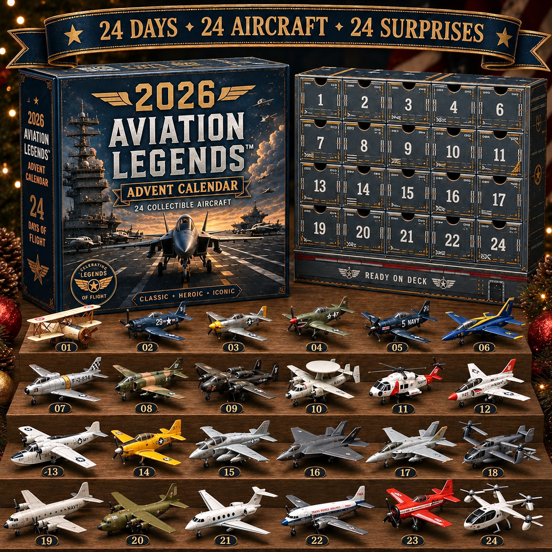 Aircraft And Tank Advent Calendar 24 Days | Christmas