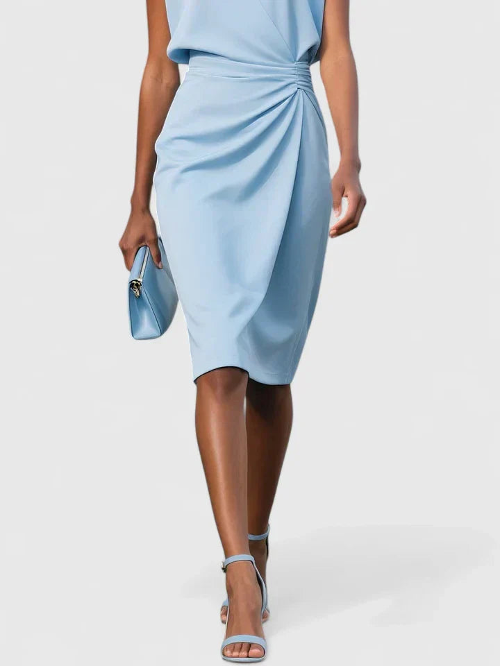 Women's Elegant Formal Sleeveless Dress | Midi