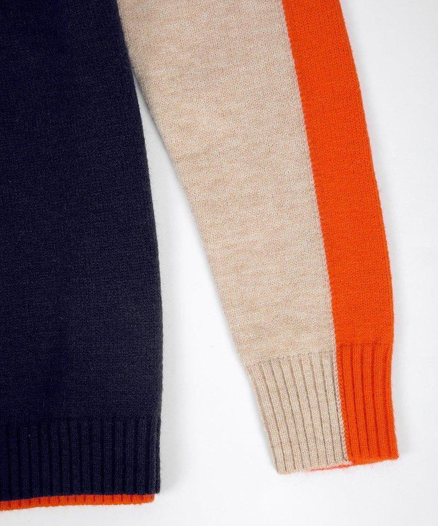 Women's Stripe Crew Neck Knit Jumper | Winter