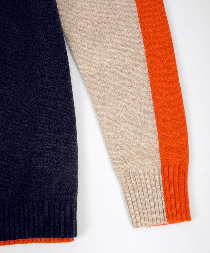 Women's Stripe Crew Neck Knit Jumper | Winter