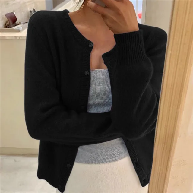 Women's Round Neck Cardigan | Stylish
