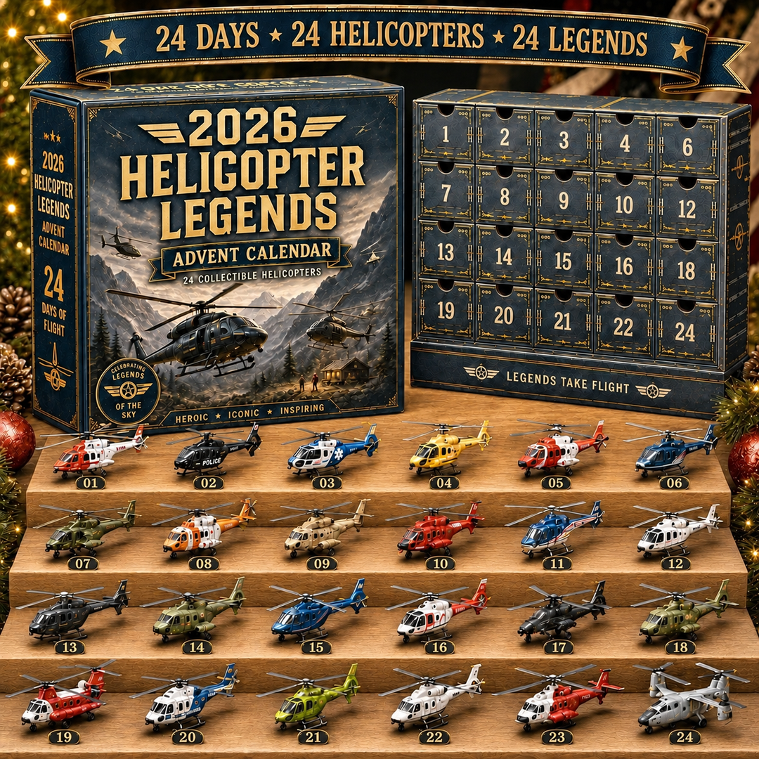 Aircraft And Tank Advent Calendar 24 Days | Christmas