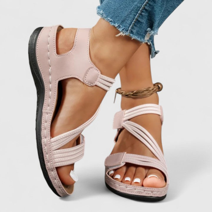 Women's Casual Adjustable Straps Comfort Sandals | Ankle Strap