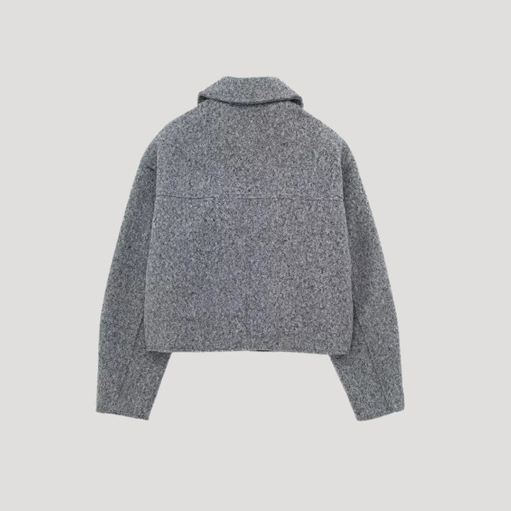 Women’s Cropped Zip-Up Jacket | Winter
