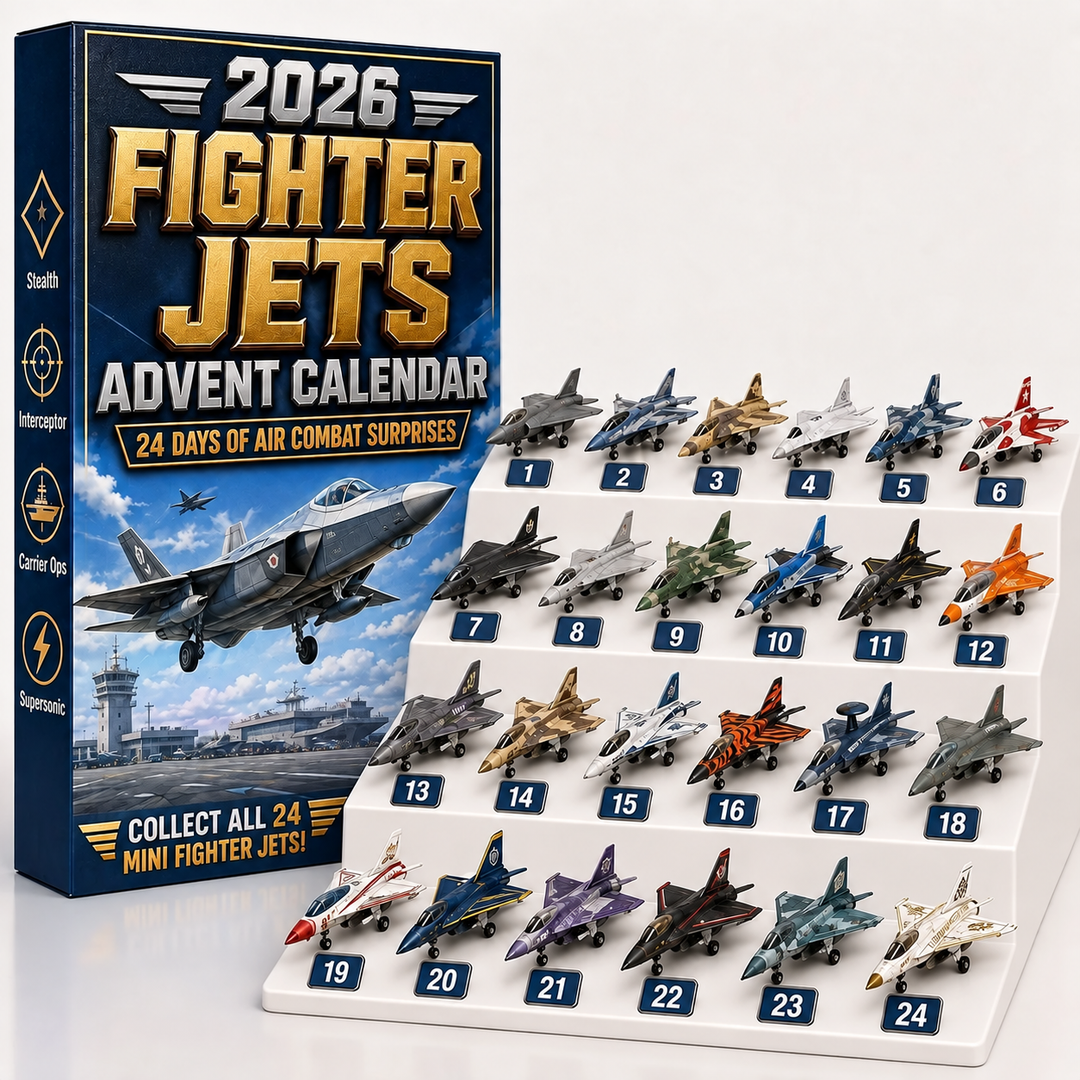 Aircraft And Tank Advent Calendar 24 Days | Christmas