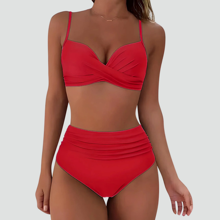 Women's High-waist Bikini Swimwear Set | Summer