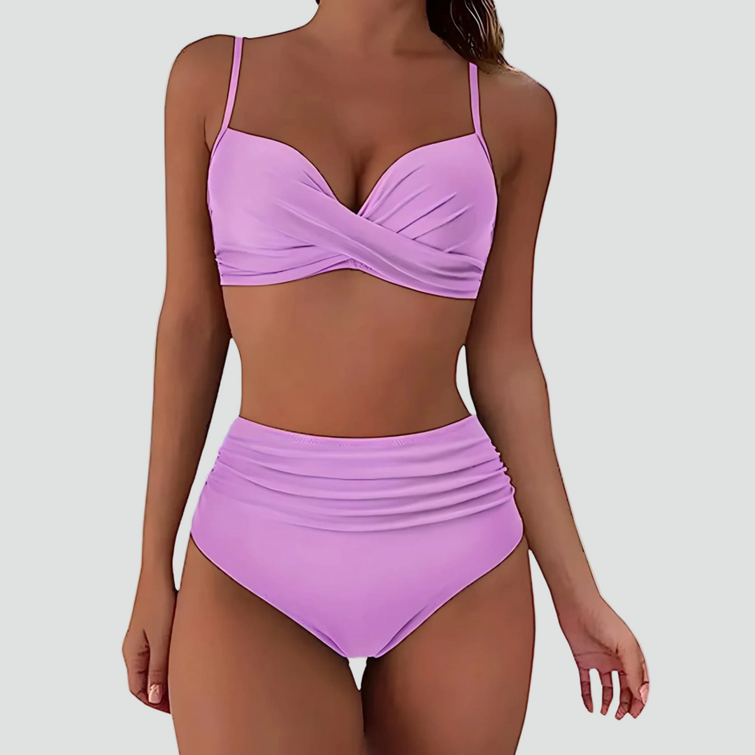 Women's High-waist Bikini Swimwear Set | Summer