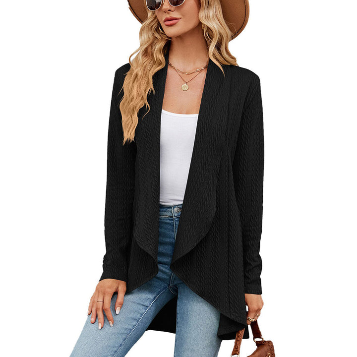 Women's Open Front Cable Knit Cardigan | Casual